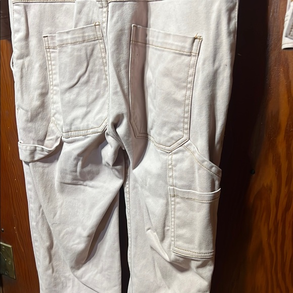 Wildfang Pink Coveralls with Full-Length Zipper and Relaxed Fit - Picture 6 of 7